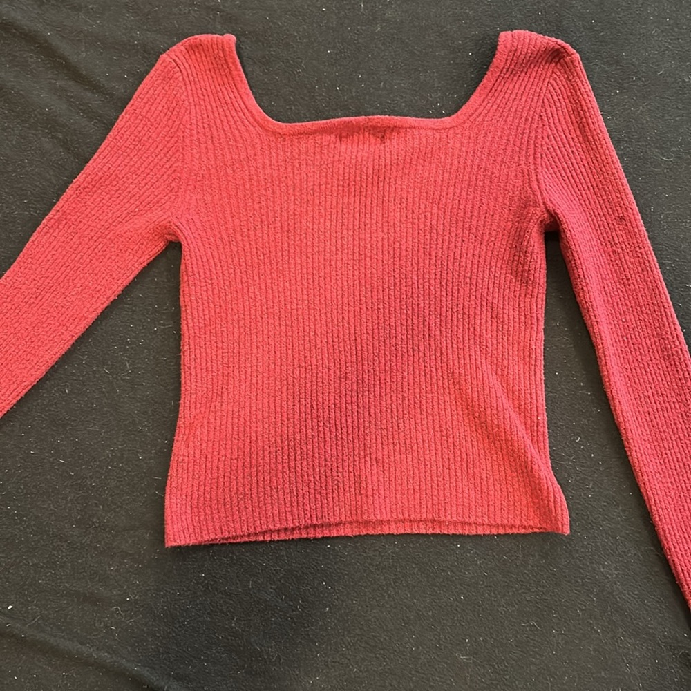 Red Old Navy Sweater - Picture 2 of 6